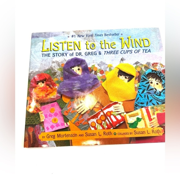 Children’s Book Listen to the Wind by Mortenson and Roth - Picture 1 of 7